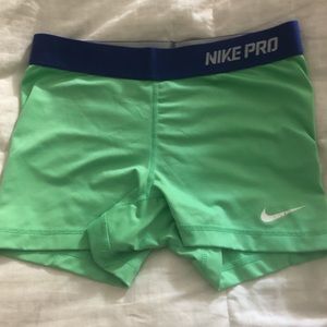 Nike pro dry fit shorts